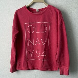 Old Navy Kids Sweatshirt in  Red